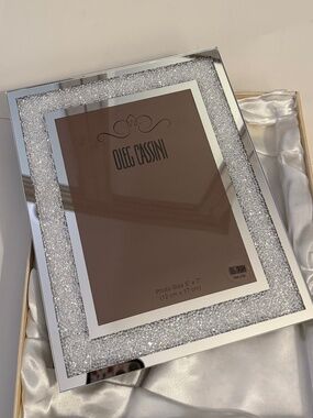 Vintage Oleg Cassini Diamond Crystal Frame